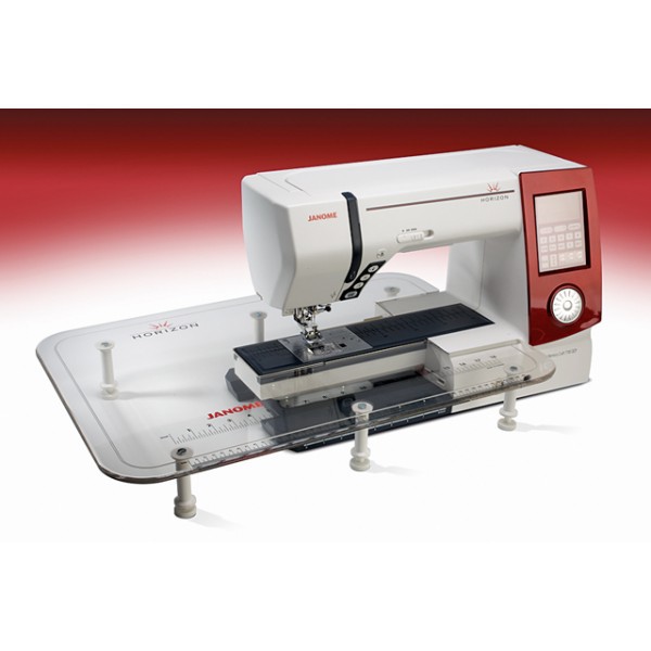 Table à Rallonge Pour Machine à Coudre Brother WT7 - Blanc, Amélioration Maniabilité Tissu