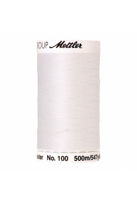 Bobine Mettler 500 m blanc