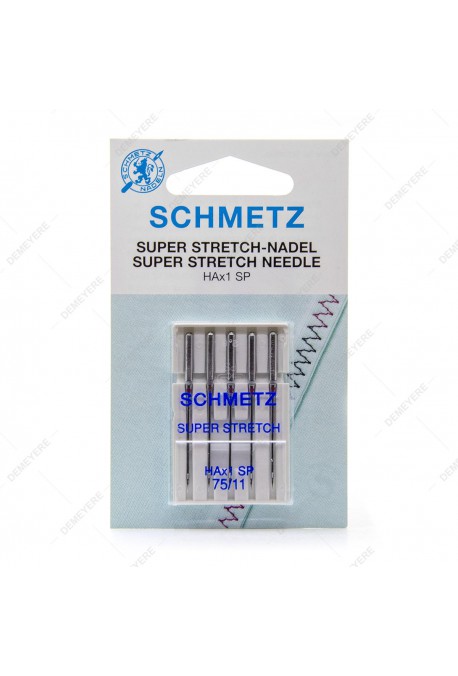 Aiguille Schmetz HAx1SP SUPER STRETCH NM75