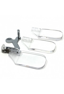 JANOME Set de 3 loupes ( grossissement x20, x40, x60)