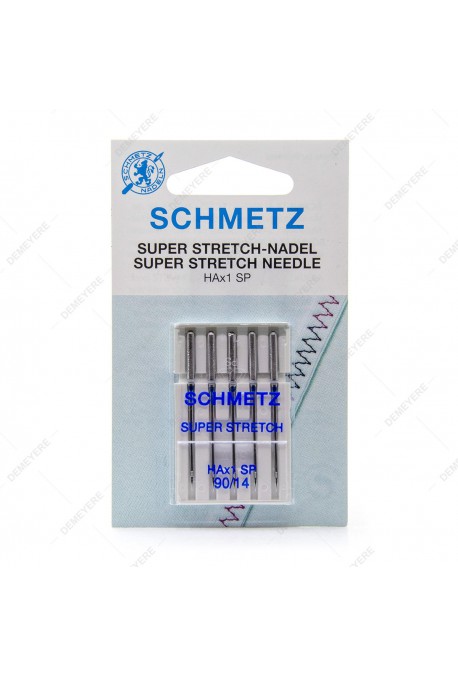 Aiguilles SCHMETZ HAx1SP SUPER STRETCH NM90
