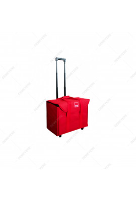 SAC DE TRANSPORT A ROULETTES AVEC POIGNEE RETRACTABLE