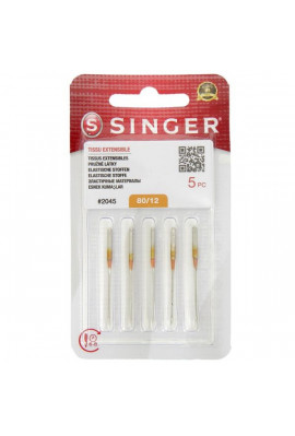 aiguille singer strech jersey en 80/11 par 5 - 2045