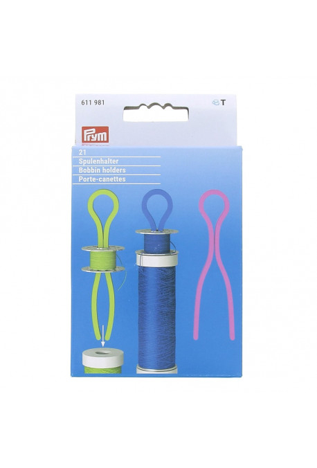 PORTE-CANETTE ET BOBINE DE FIL À COUDRE - PRYM - MULTICOLORE - X 21 PIÈCES