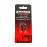 semelle pour fermeture invisible en acier JANOME BERNETTE ELNA  7MM