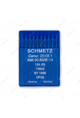 Aiguilles SCHMETZ canu 20.05 / 134R/135X5 X100 NM90