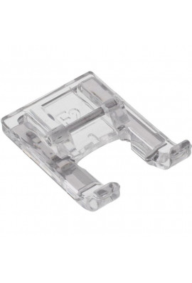 JANOME / ELNA Pied F2 ouvert points satin (transparent) 9mm