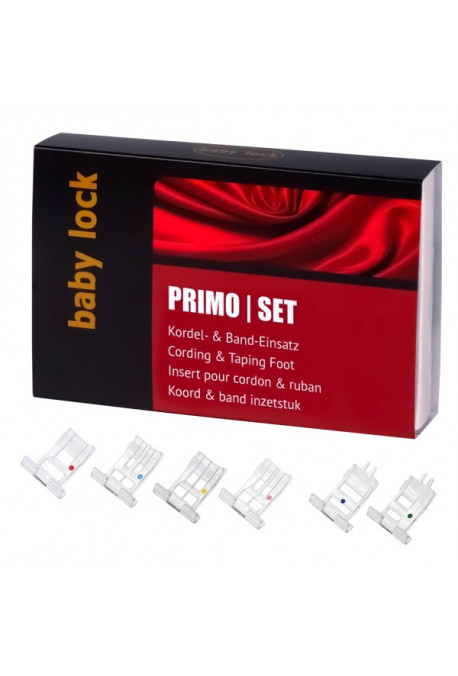 Set d'inserts cordons & rubans Baby Lock Primo
